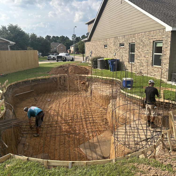 Pool and Patio Construction in Magnolia, TX