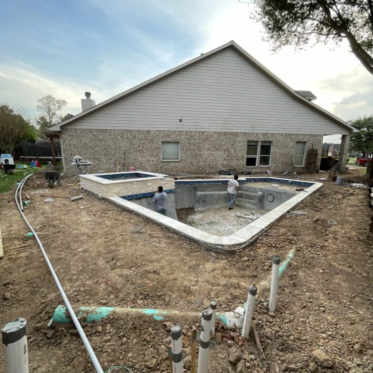 Pool and Patio Construction in Magnolia, TX